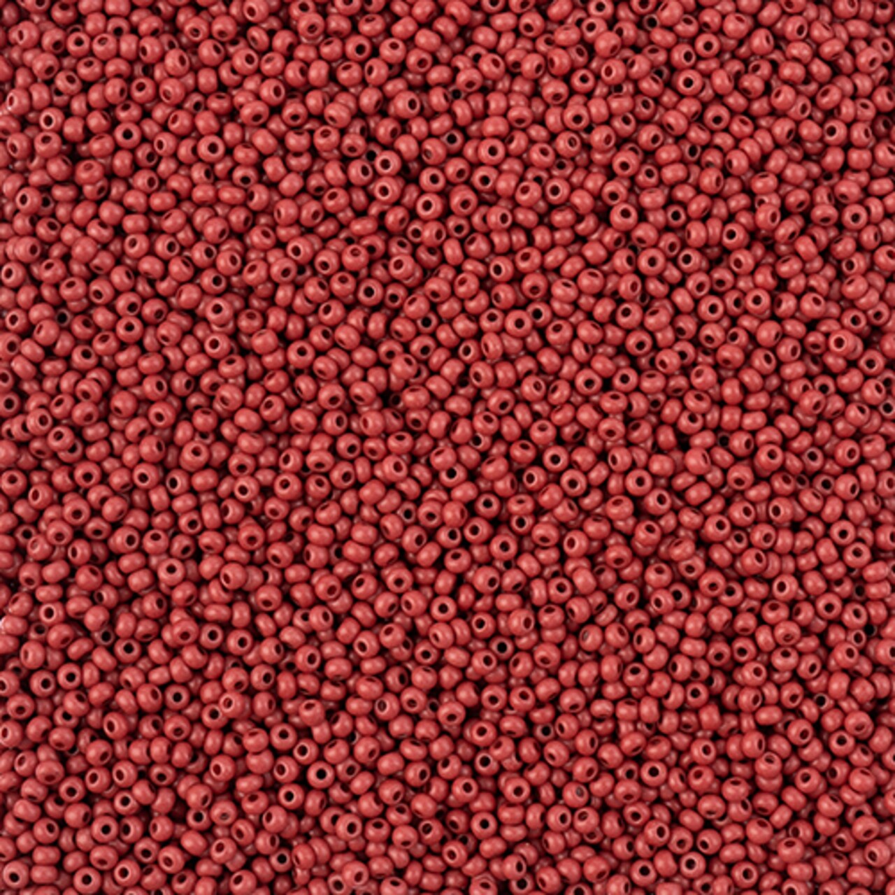 John Bead 11/0 Terra Intensive Matte Czech Glass Seed Beads, 23g